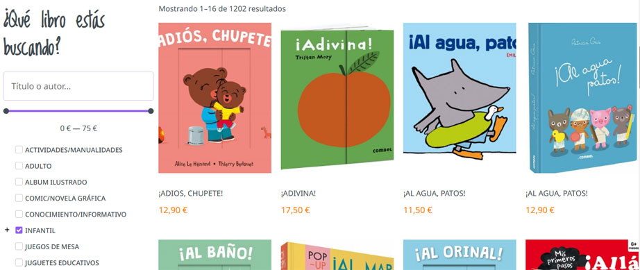 Tienda online GESTINLIB WEB